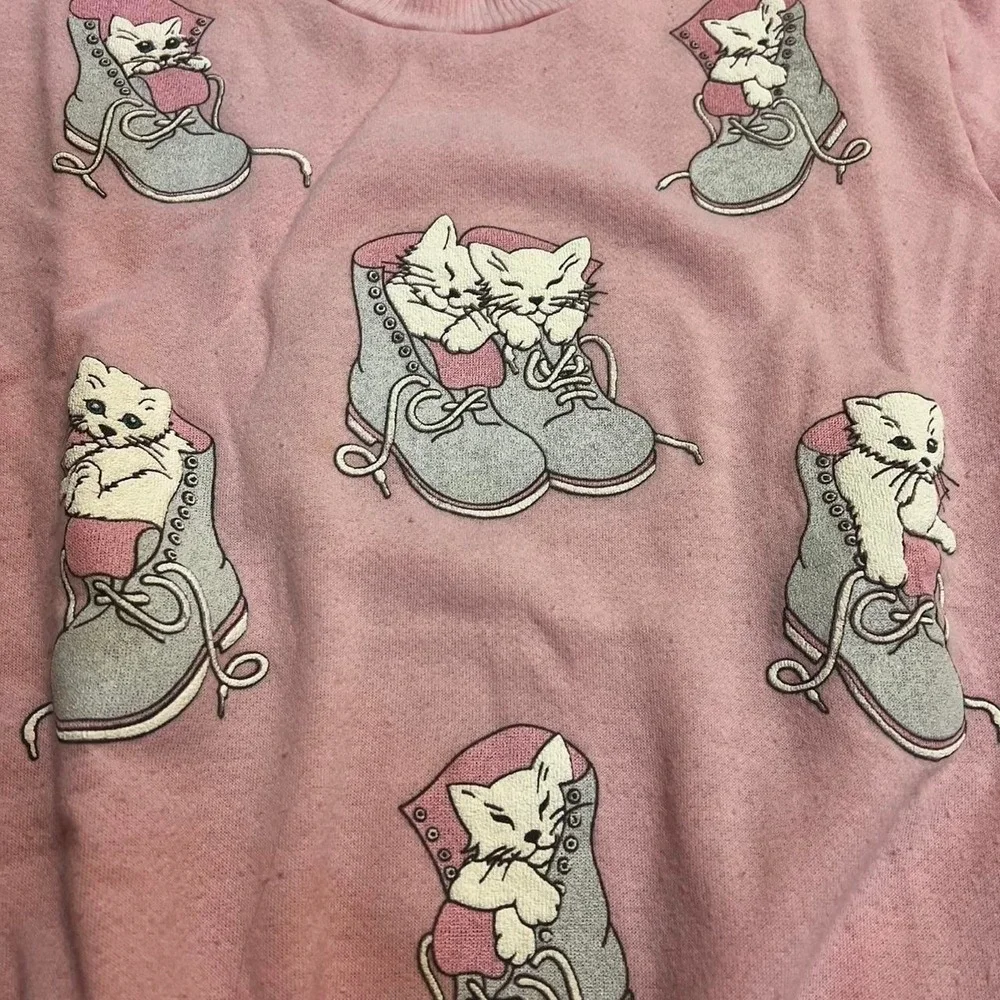 0144 Vintage scarab San Francisco cat sweatshirt